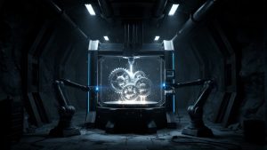 metallic 3D printing, machine part printing using metal